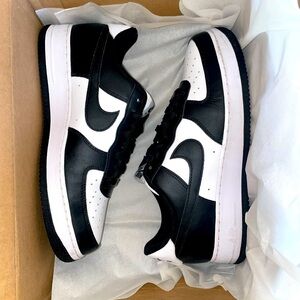 Nike AirForce 1’s Custom Black/White (Panda style) Sneakers